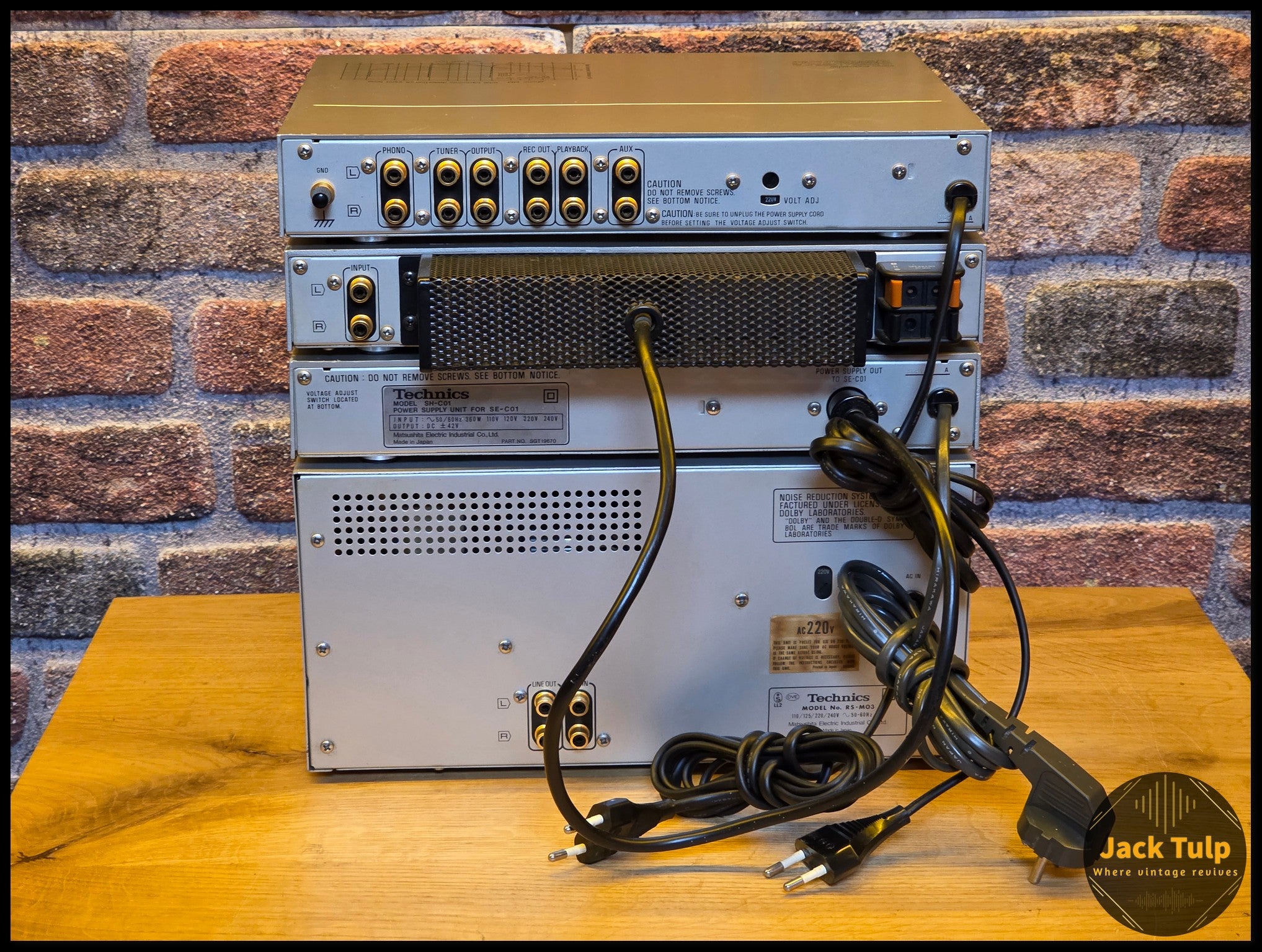 Technics C01; SU-C01 / SE-C01 / SH-C01 / RS-M03 – Jack Tulp