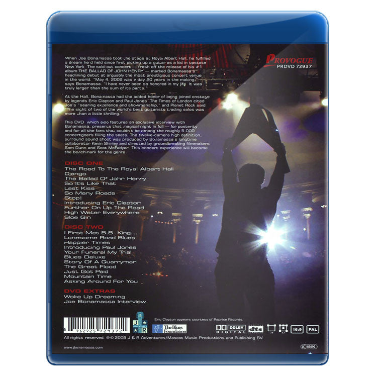 Joe Bonamassa: Live From The Royal Albert Hall (Blu-ray) – Joe