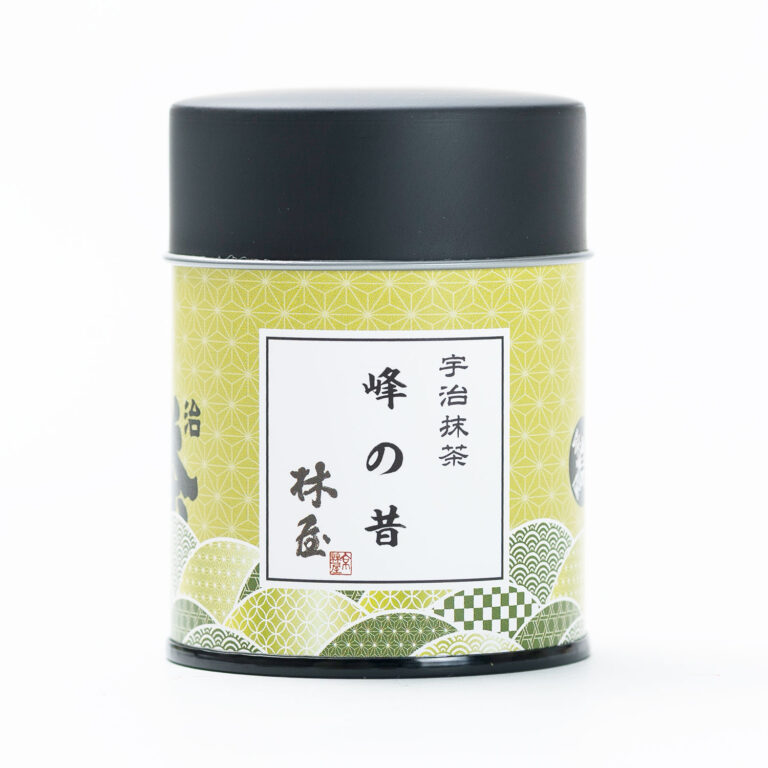 抹茶 「峰の昔（みねのむかし）」40g缶入り | 京はやしや 公式