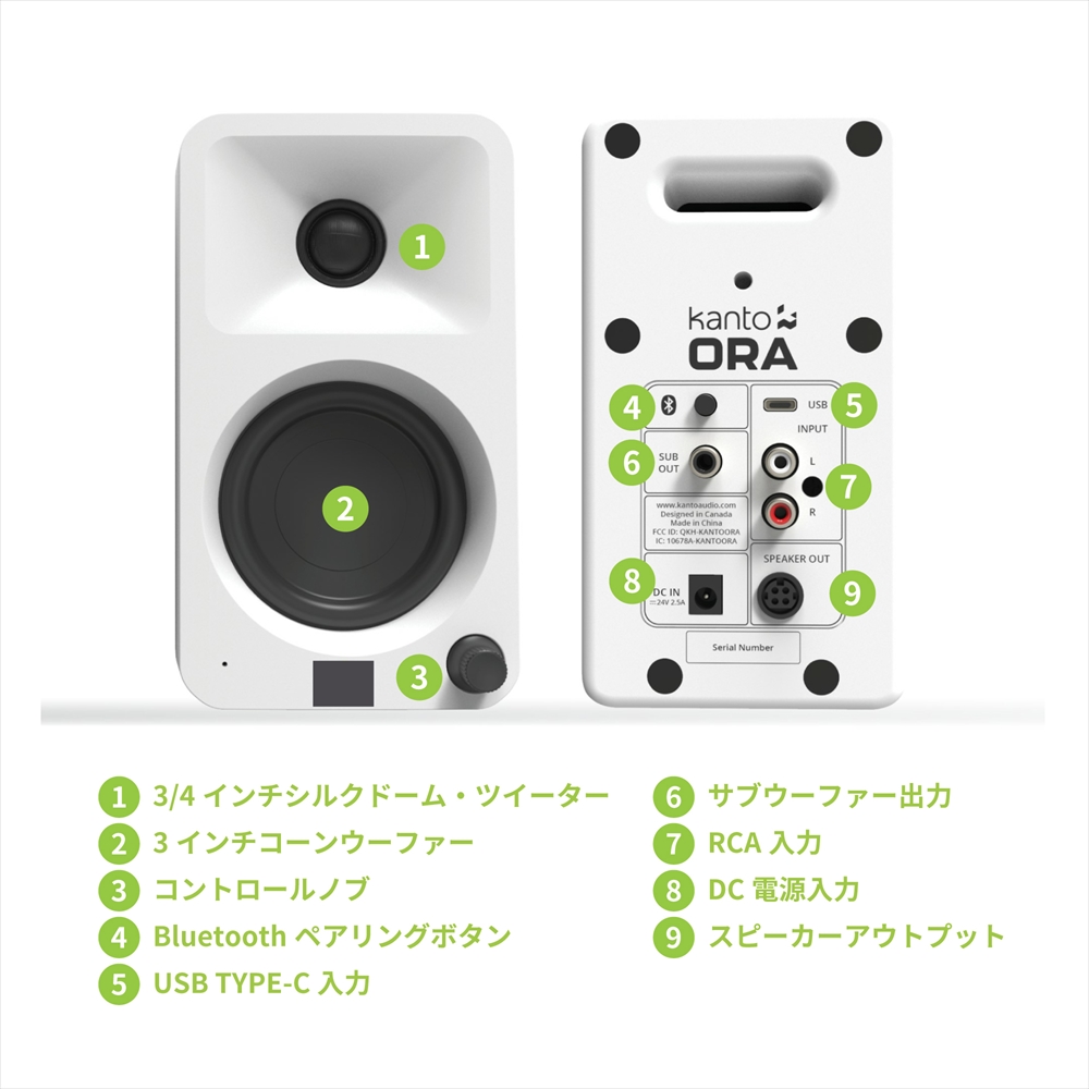 ORA - Kanto Audio | 完実電気オンラインショップ | KANJITSU DENKI