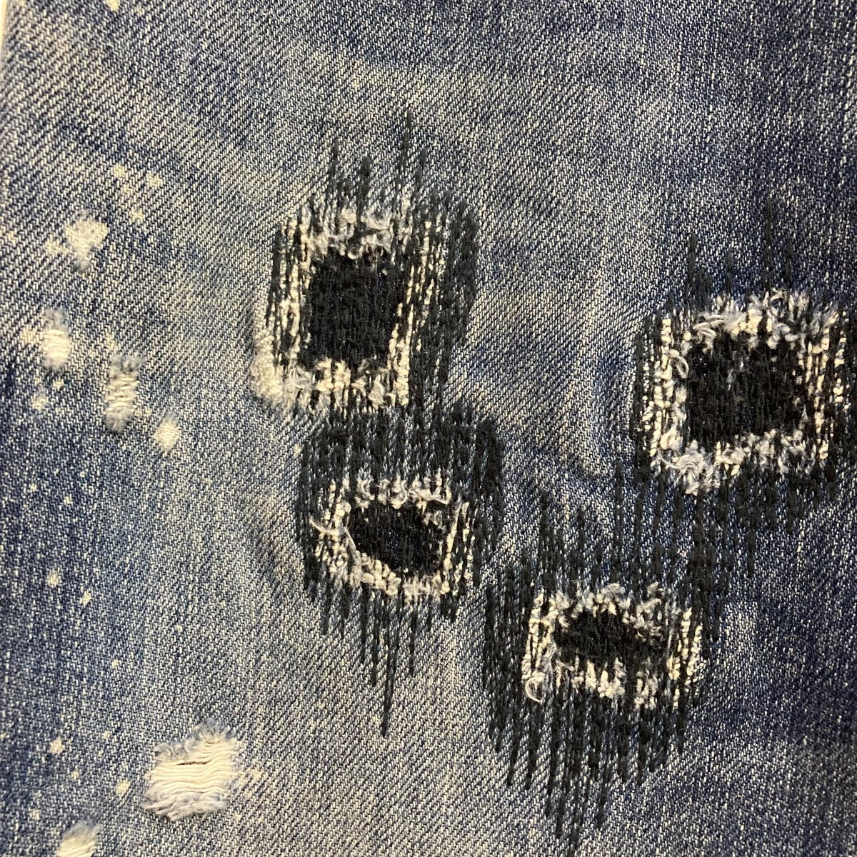 NUMBER (N)INE(ナンバーナイン) スタンダート期グランジデニムパンツ