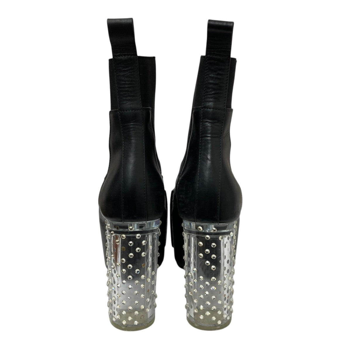 RICK OWENS(リックオウエンス) GRILL KISS BOOTSキスブーツ ブラック