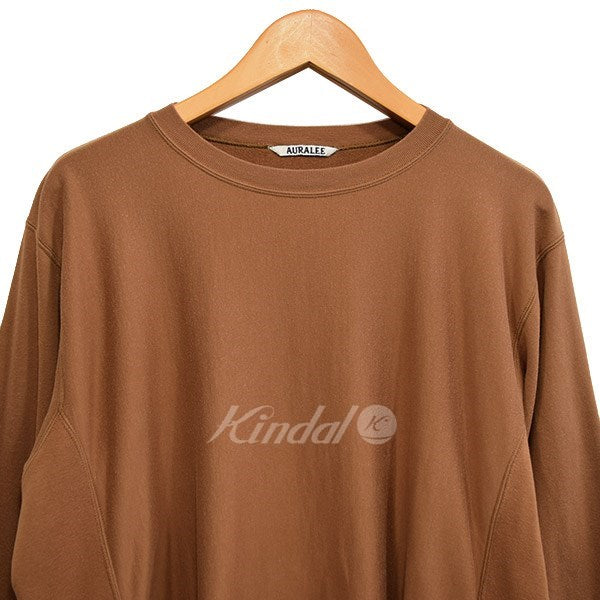 AURALEE(オーラリー) SUPER HIGH GAUGE SWEAT P／O クルーネック