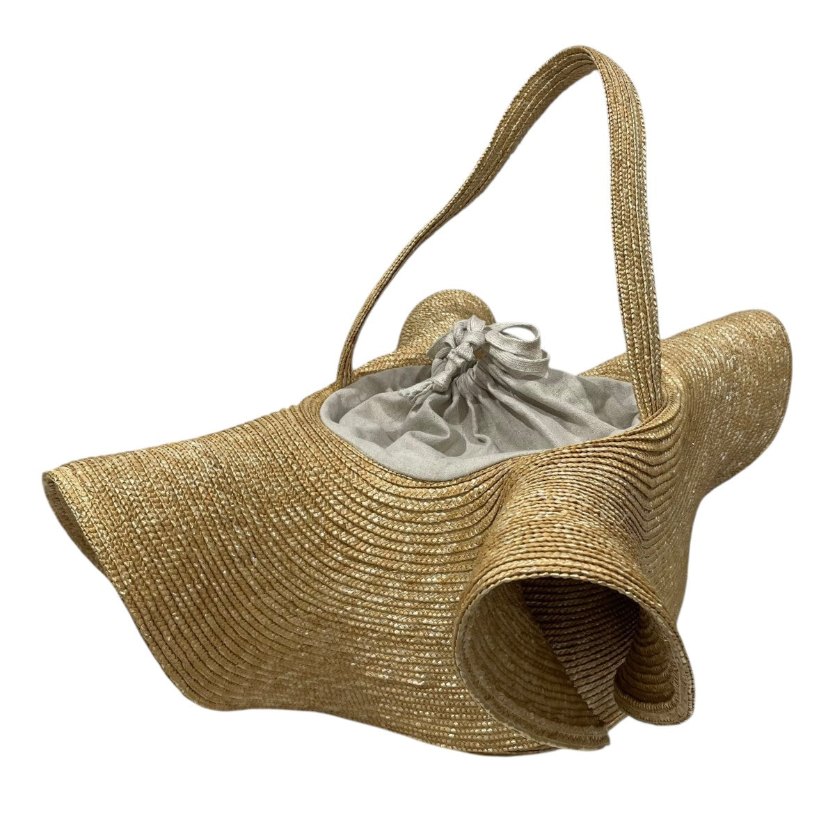 LUDLOW(ラドロー) かごバッグ フレアストローバスケット ナチュラル