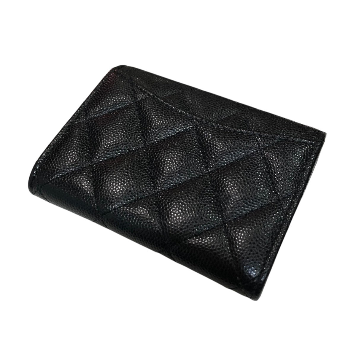 CHANEL(シャネル) キャビアスキンクラシックフラップカードケース