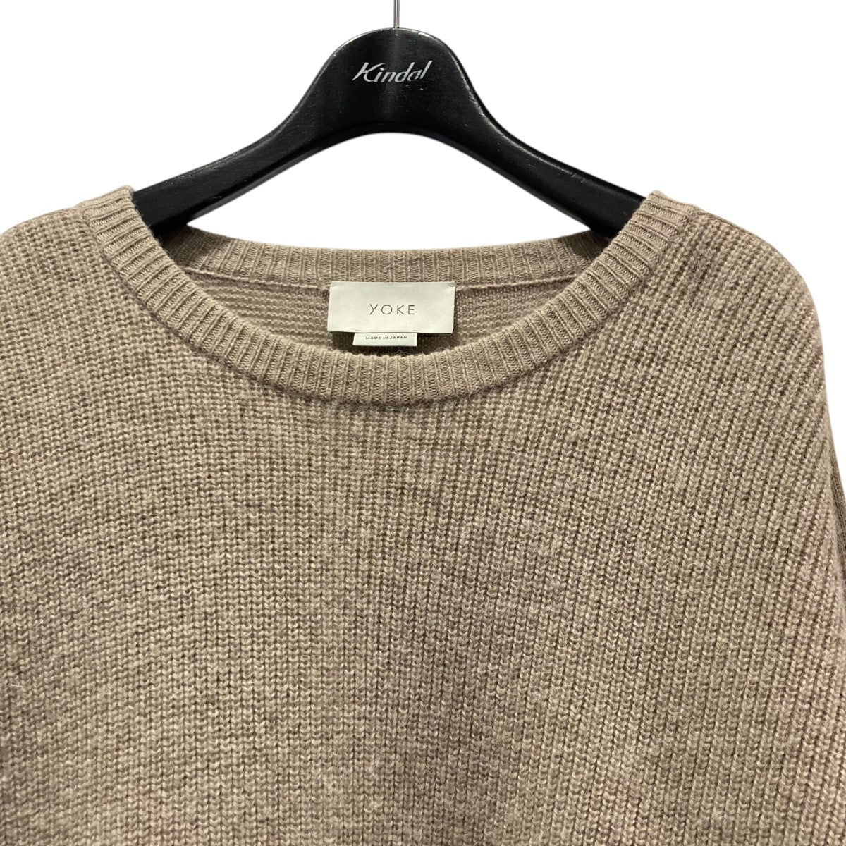 YOKE(ヨーク) ウールアルパカ混ニットYK18AW0007S YK18AW0007S