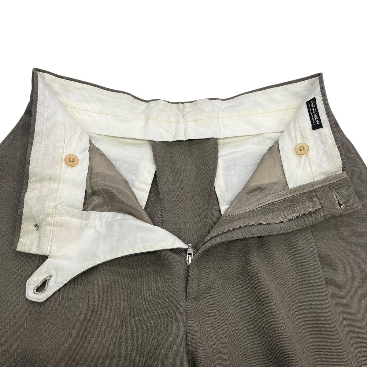 GIORGIO ARMANI(ジョルジオ・アルマーニ) 90s OPTI ZIPスラックス