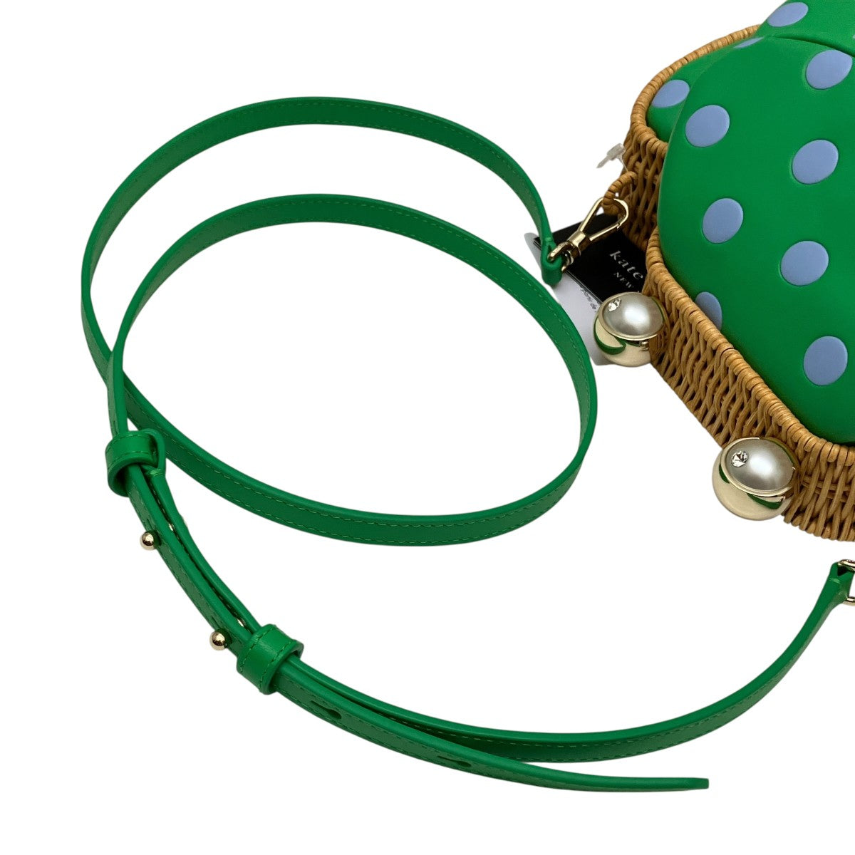 Kate Spade(ケイトスペード) カエルカゴバッグ2wayショルダーバッグ