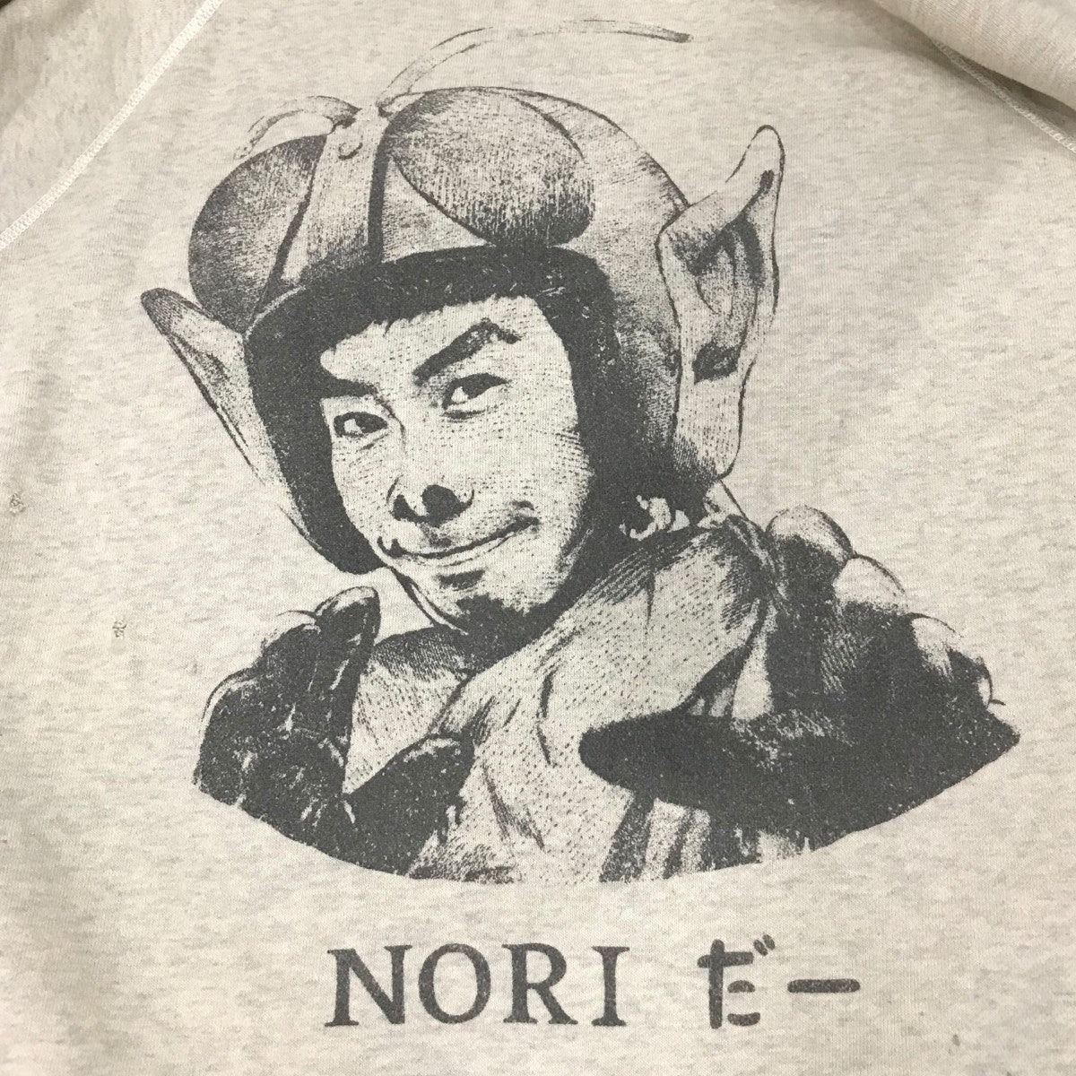 SAINT MICHAEL×木梨憲武 「KN CRW SWT NORIDA-」仮面ノリダー