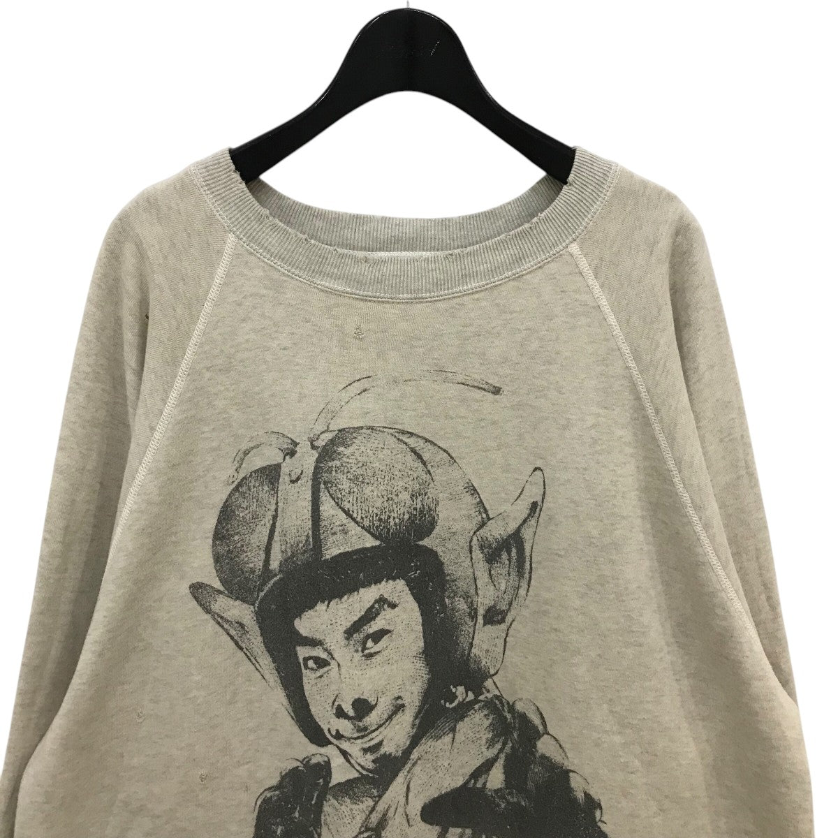 SAINT MICHAEL×木梨憲武 「KN CRW SWT NORIDA-」仮面ノリダー