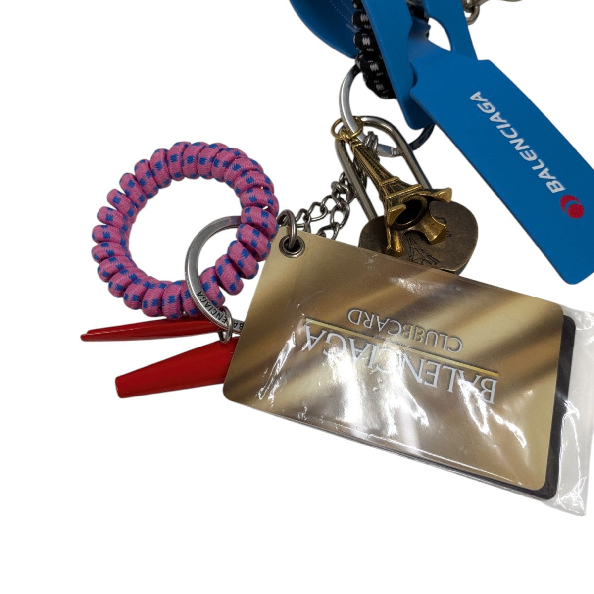 BALENCIAGA(バレンシアガ) 25SSKEYRING SUBWAY CARD MULTIマルチキー