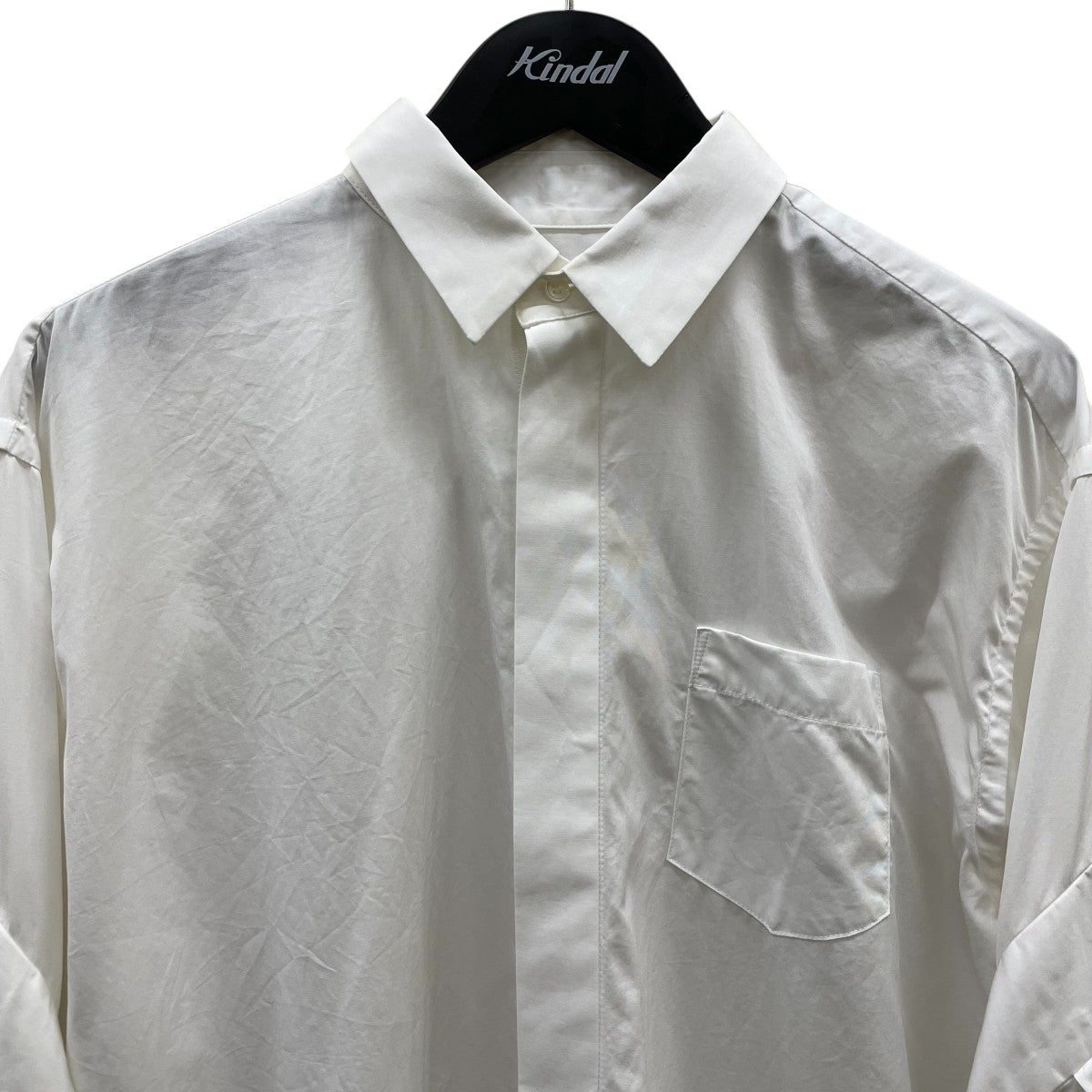 sacai×THOMAS MASON Thomas Mason Cotton Poplin Dress長袖シャツ23