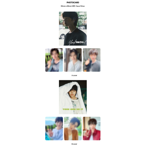 ユク・ソンジェ(BTOB) - Yook Can Do It [PHOTOBOOK by Esquire/全4種