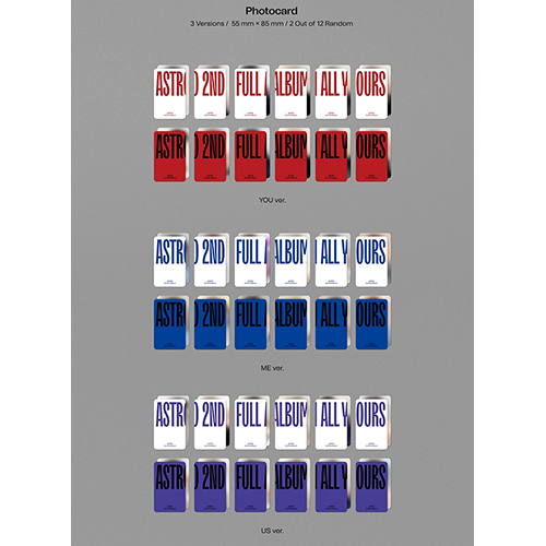 ASTRO - All Yours [正規2集/US ver.] | 韓国エンタメ・トレンド情報