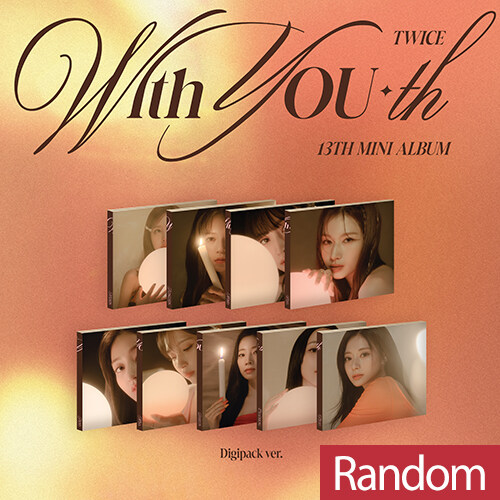 TWICE - With YOU-th [13th Mini Album/Digipack Ver./9種のうち1種