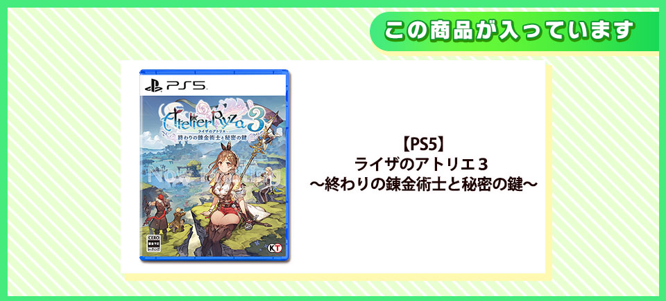 ライザのアトリエ3 〜終わりの錬金術士と秘密の鍵〜 ガストショップ