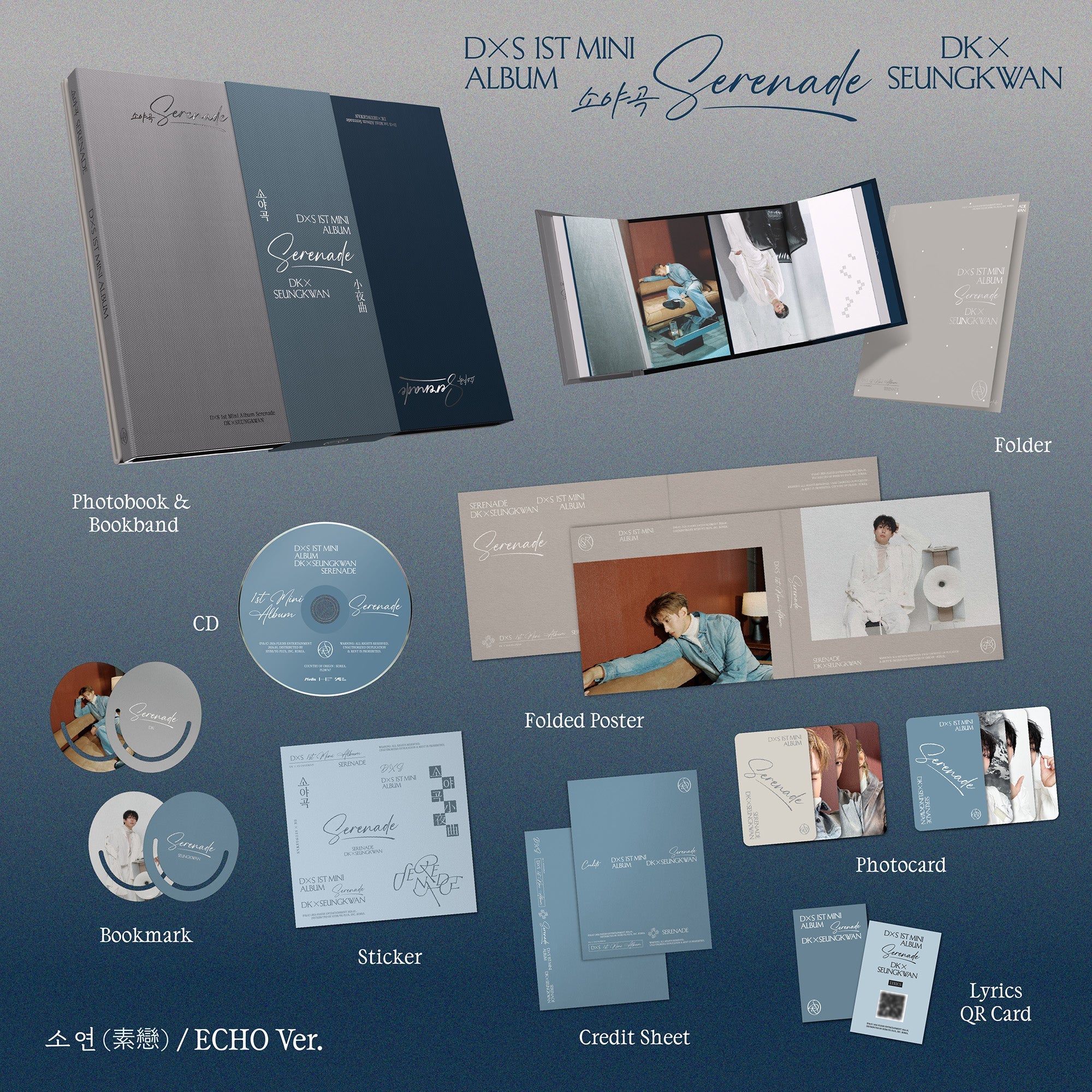 SEVENTEEN: DK & SEUNGKWAN - DXS SERENADE (1ST MINI ALBUM) – Kpop Nara