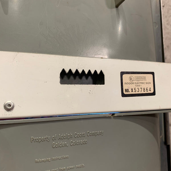 COORS ステンドグラス風 電飾看板 アドバタイジング サインライト