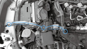 GJアテンザ、アクセラ2.2㍑専用 サイクロンアースセット Ver2