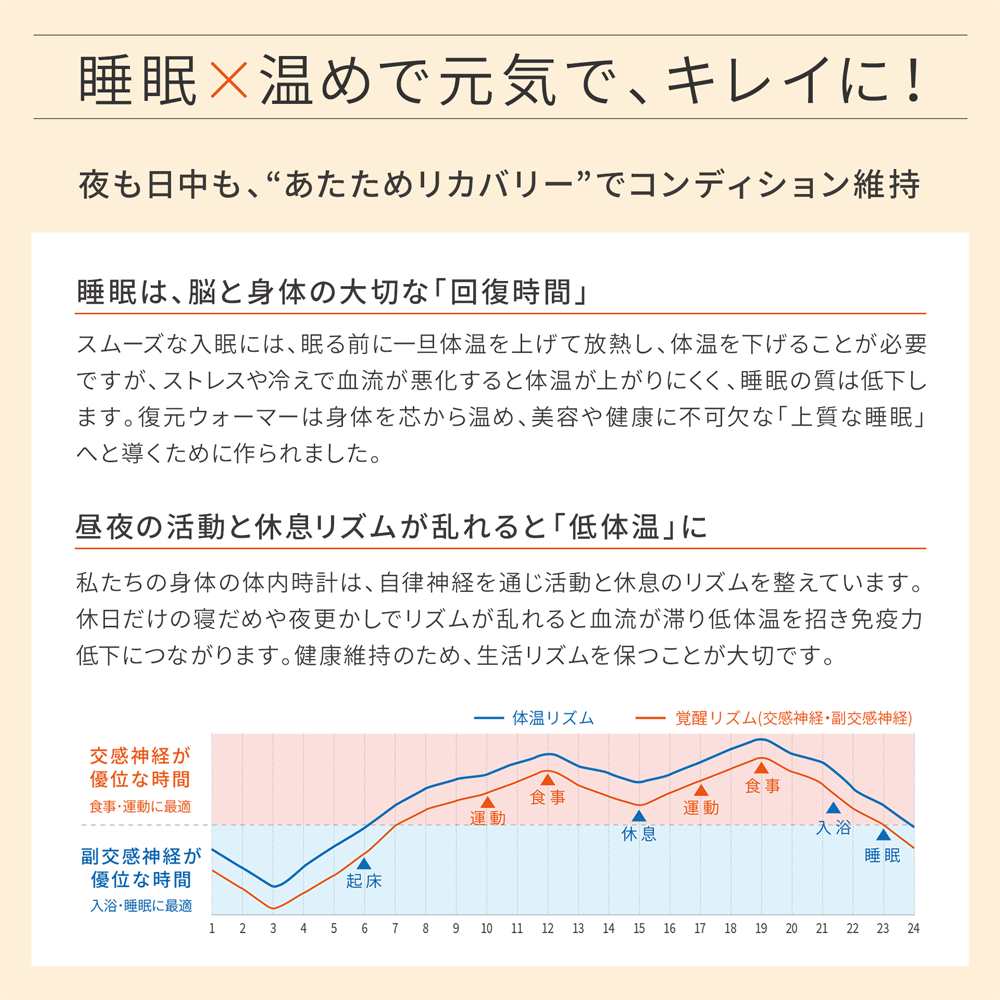 復元ウォーマー：遠赤パンティライナー – LOUVREDO直営 公式オンライン