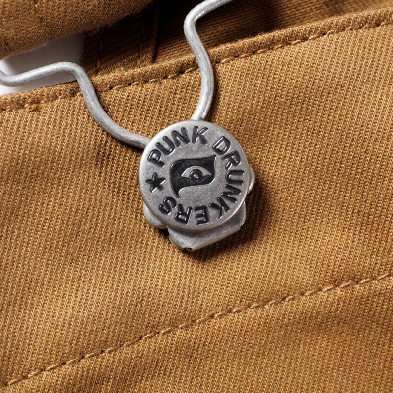 PUNK DRUNKERS パンクドオーバーオール - BEIGE / ロックファッション