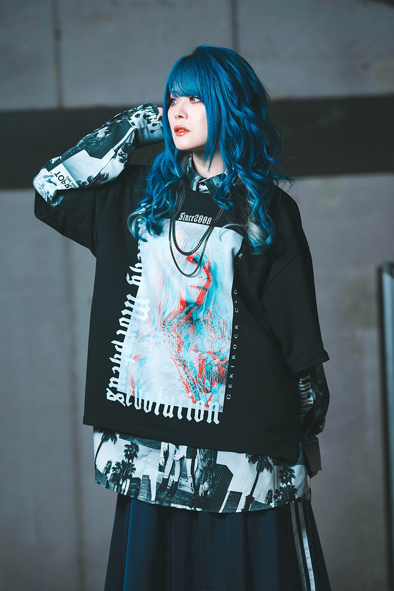 Unlucky Morpheus×GEKIROCK CLOTHING 限定ビッグTシャツ -graphic