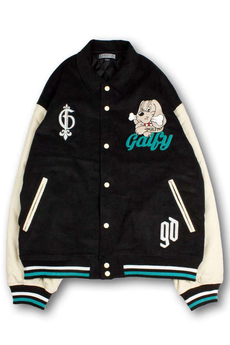 GALFY (ガルフィー) 激渋スタジャン-BLACK / ロックファッション