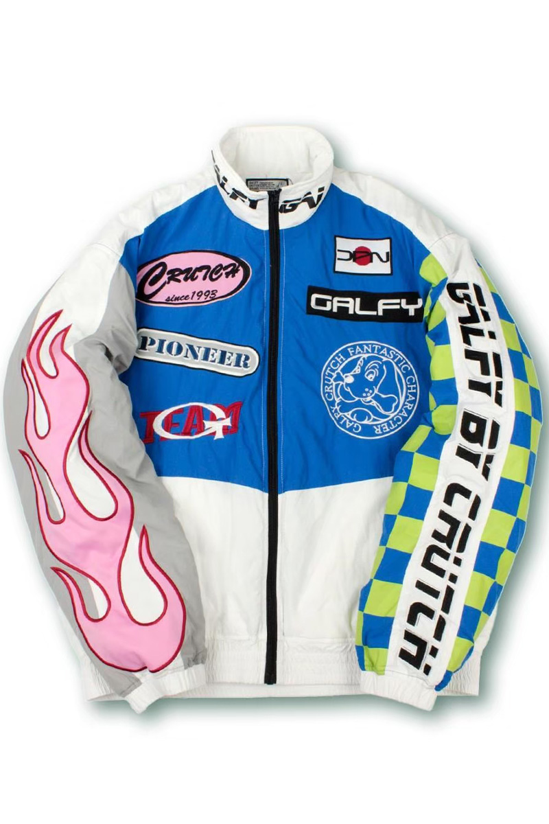 GALFY (ガルフィー) 走り屋ジャケット改 WHITE / ロックファッション