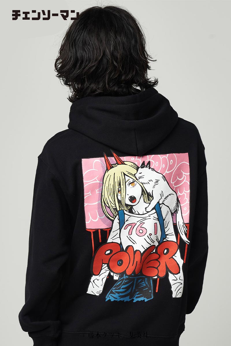 予約商品】glamb (グラム)×チェンソーマン Power Hoodie Black