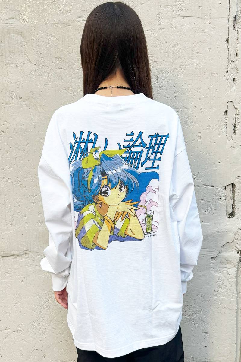 LONELY論理 (ロンリー) #32 LOGIC LONELY LONG SLEEVE WHITE / ロック