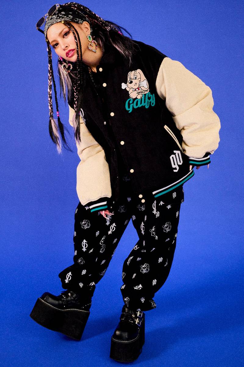 GALFY (ガルフィー) 激渋スタジャン-BLACK / ロックファッション