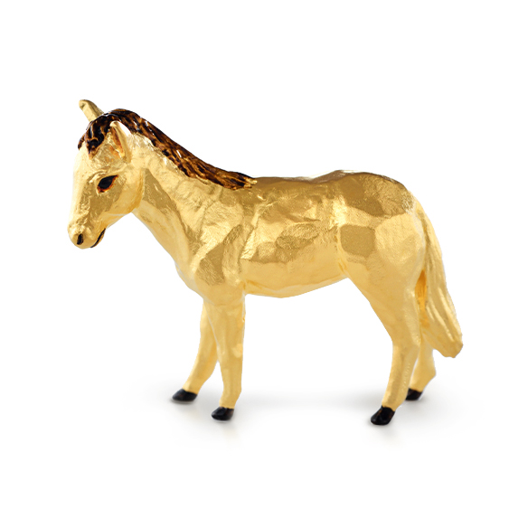 純金オブジェ 「午（うま）」 | 高品質 金・プラチナ