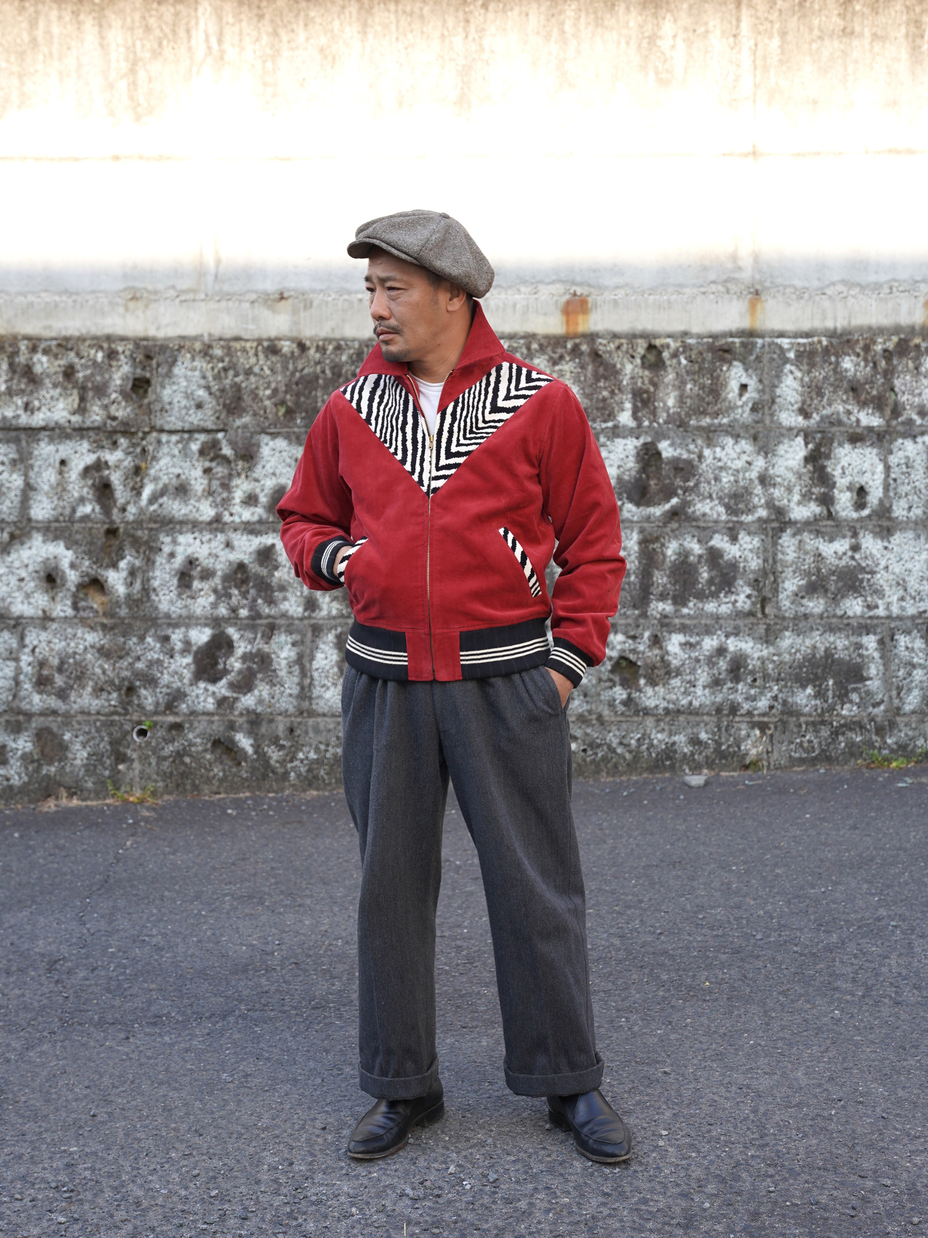 1950 Corduroy Zebra Jacket｜商品ページ – The GROOVIN HIGH & Old