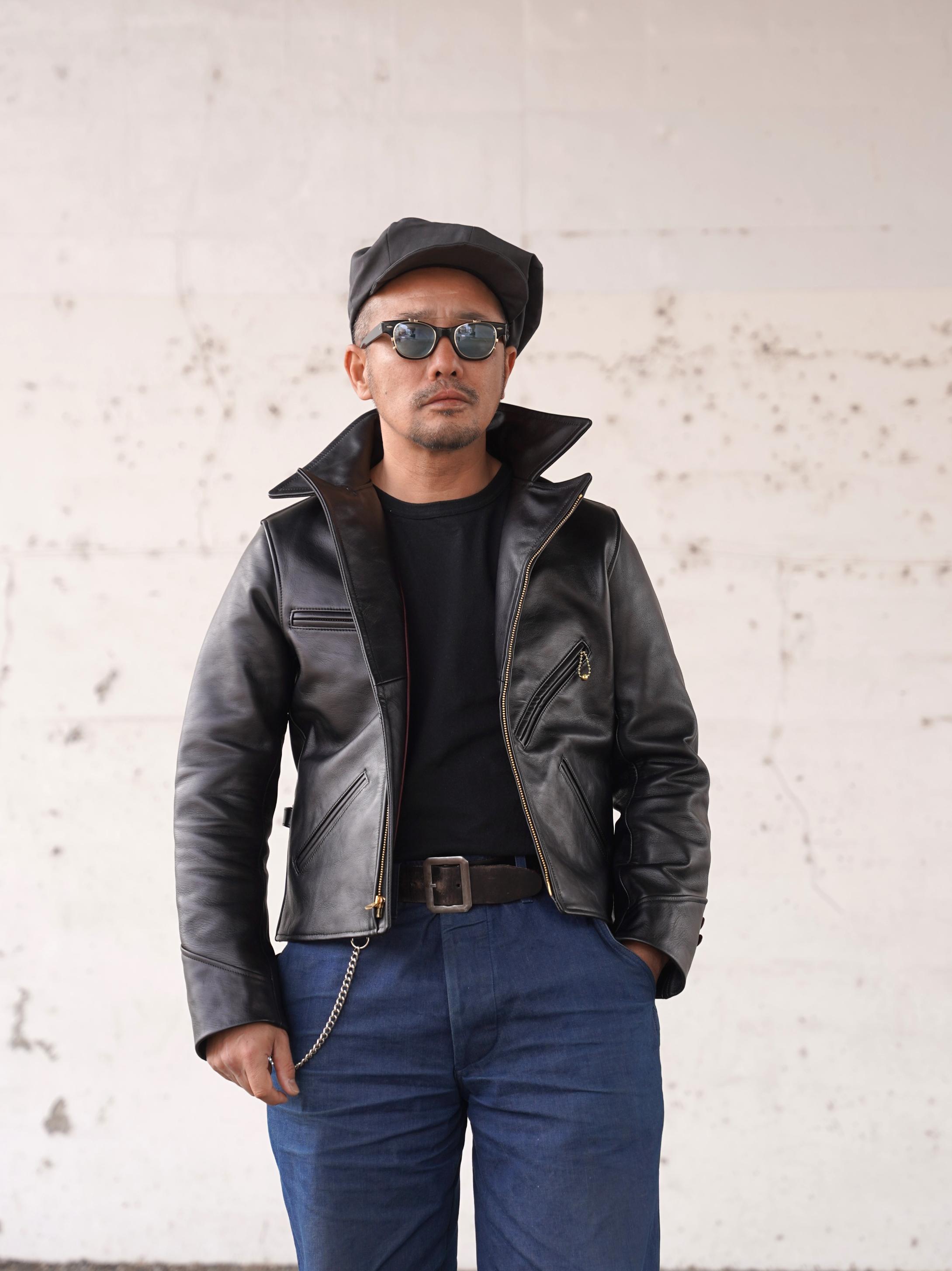 1940s Double Motorcycle Jacket｜商品ページ – The GROOVIN HIGH