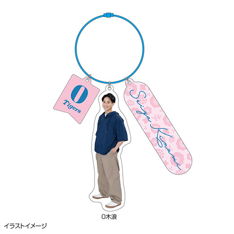 TORACO DAY ワイヤーリングアクリルキーホルダー - 阪神タイガース公式