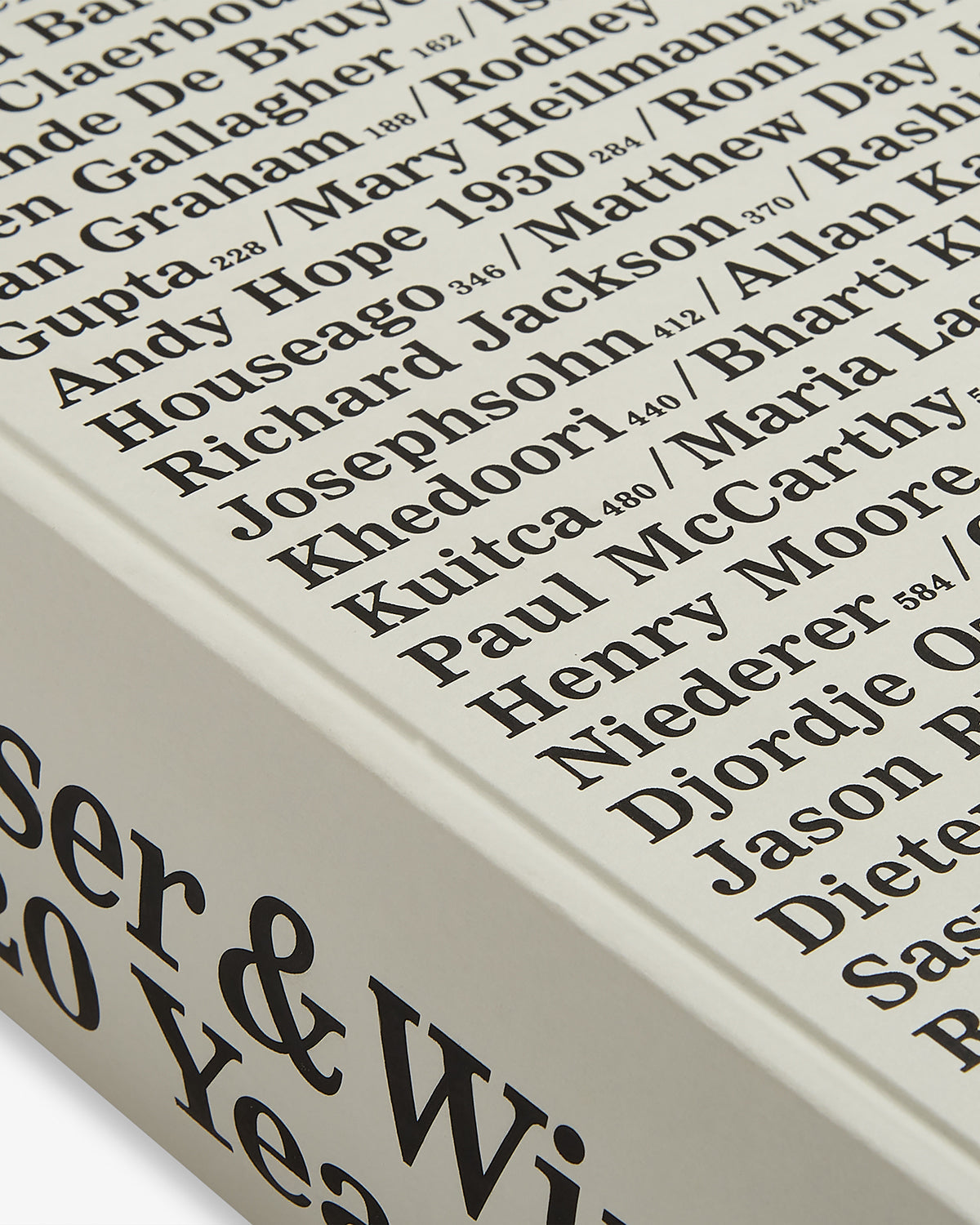 Hauser & Wirth 20 Years Book