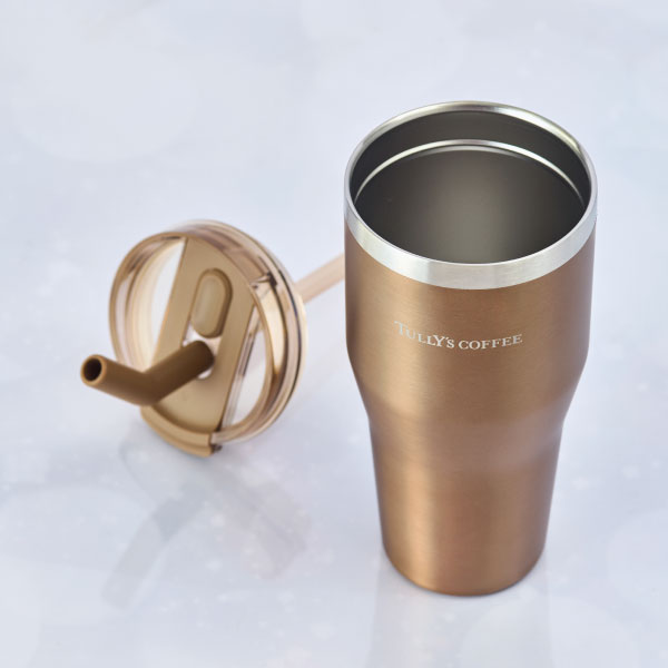 ストロー付き2WAYステンレスタンブラー（メタリック）: タリーズ