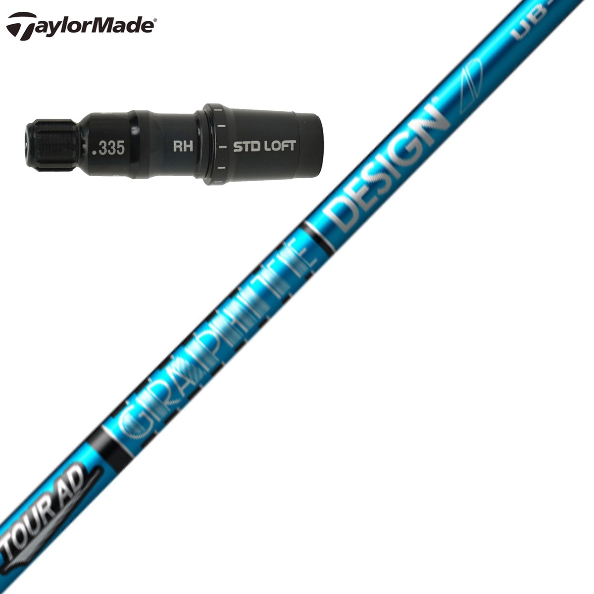 テーラーメイドドライバー用 Tour AD UB スリーブ付きシャフト