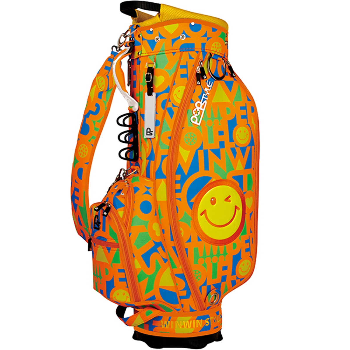 の*り様 WINWIN S TYLE キャディーバッグ 獅子GOLD Ver.( WINWIN STYLE
