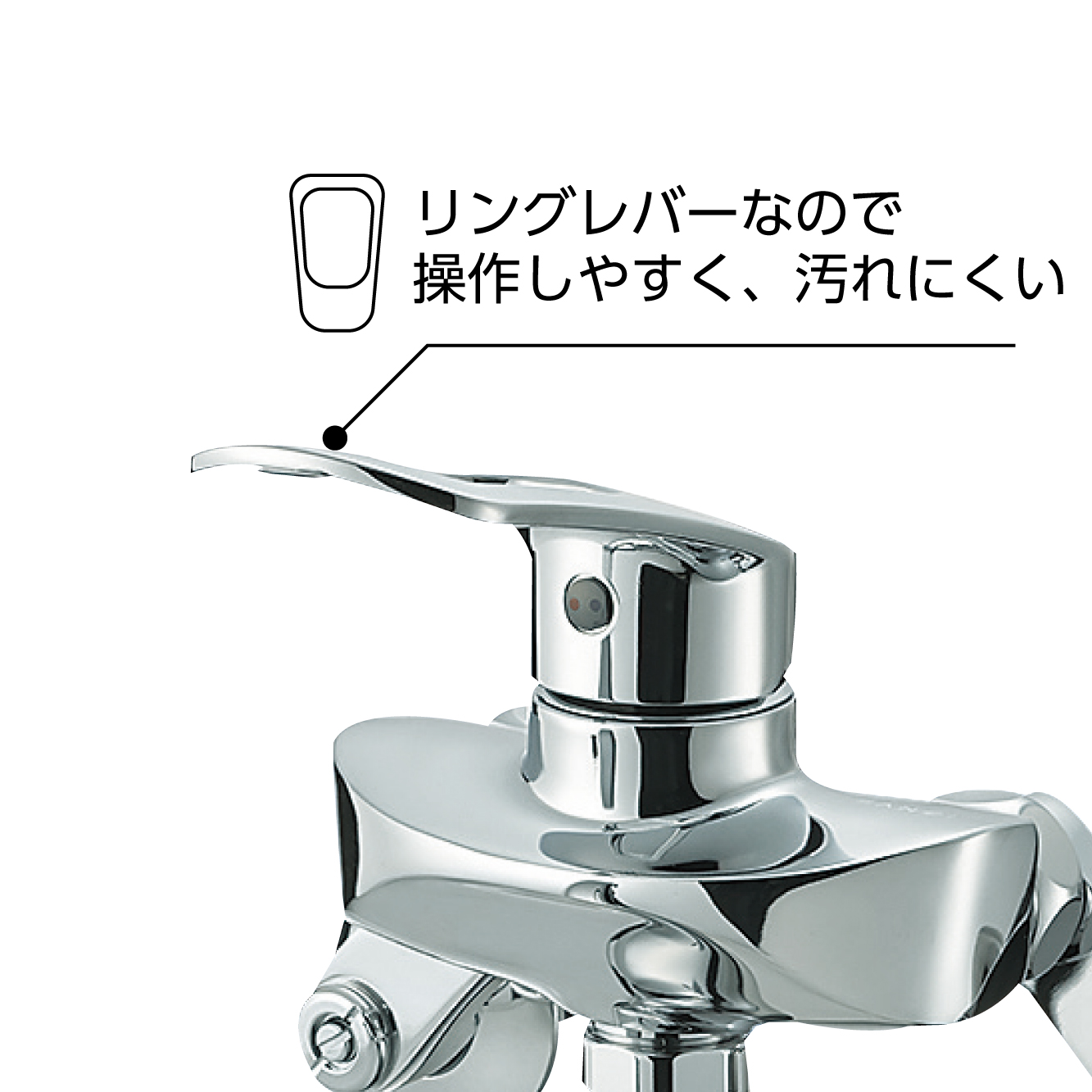 SANEI MALL（サンエイモール） / シングル混合栓 K1712E2-13