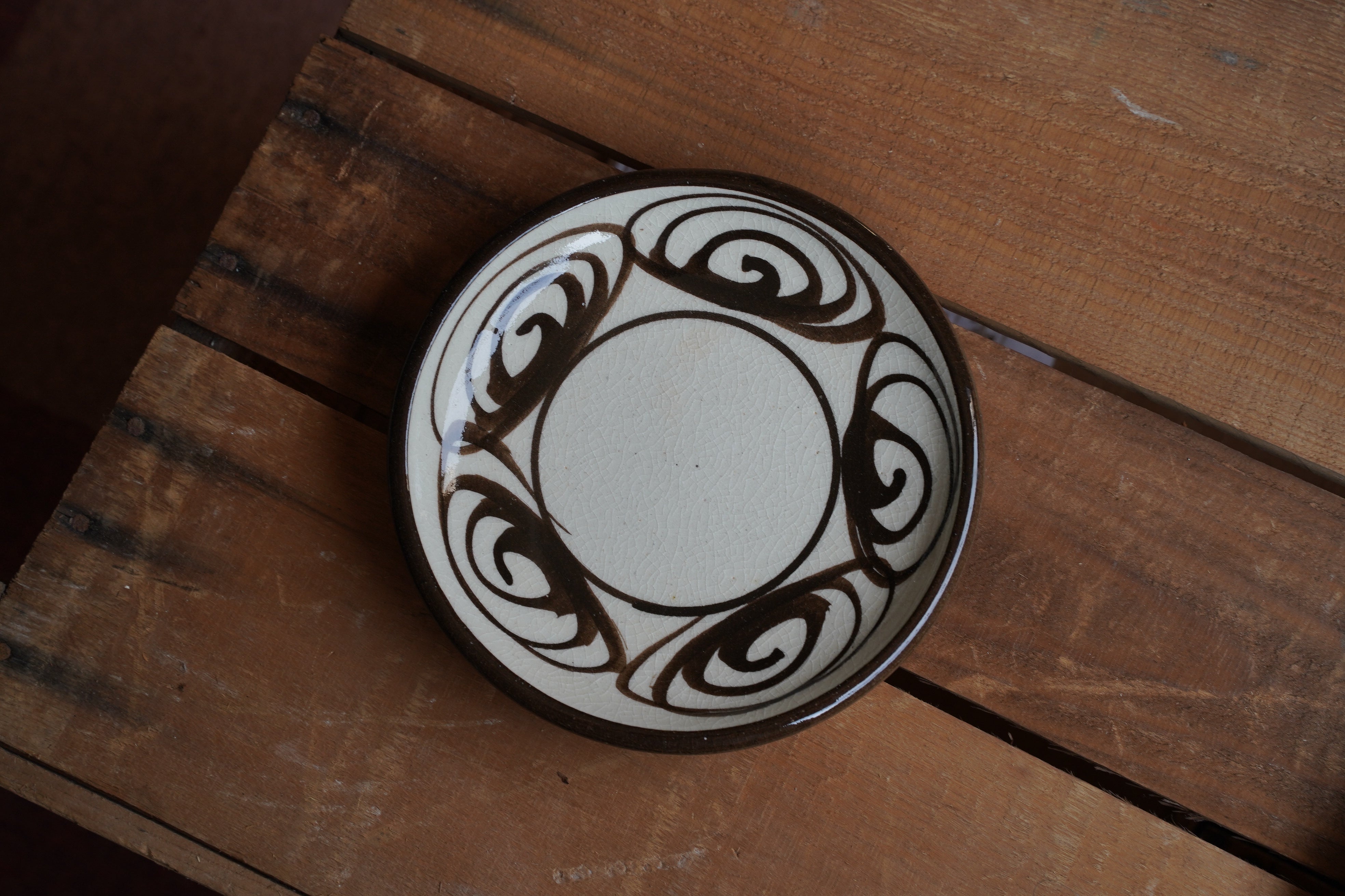 瀬戸本業窯｜馬の目皿（5寸） – Masukichi -Pottery & Souvenir- ます