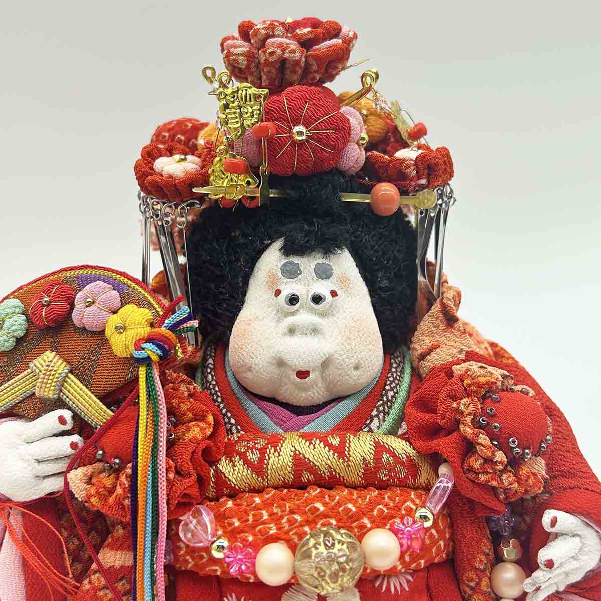 和雑貨 四季彩堂 オンラインショップ / 上原装子 古布創作人形 おひな