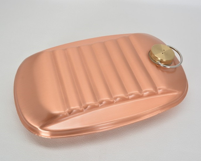 和雑貨 四季彩堂 オンラインショップ / 純銅湯たんぽ (袋付)