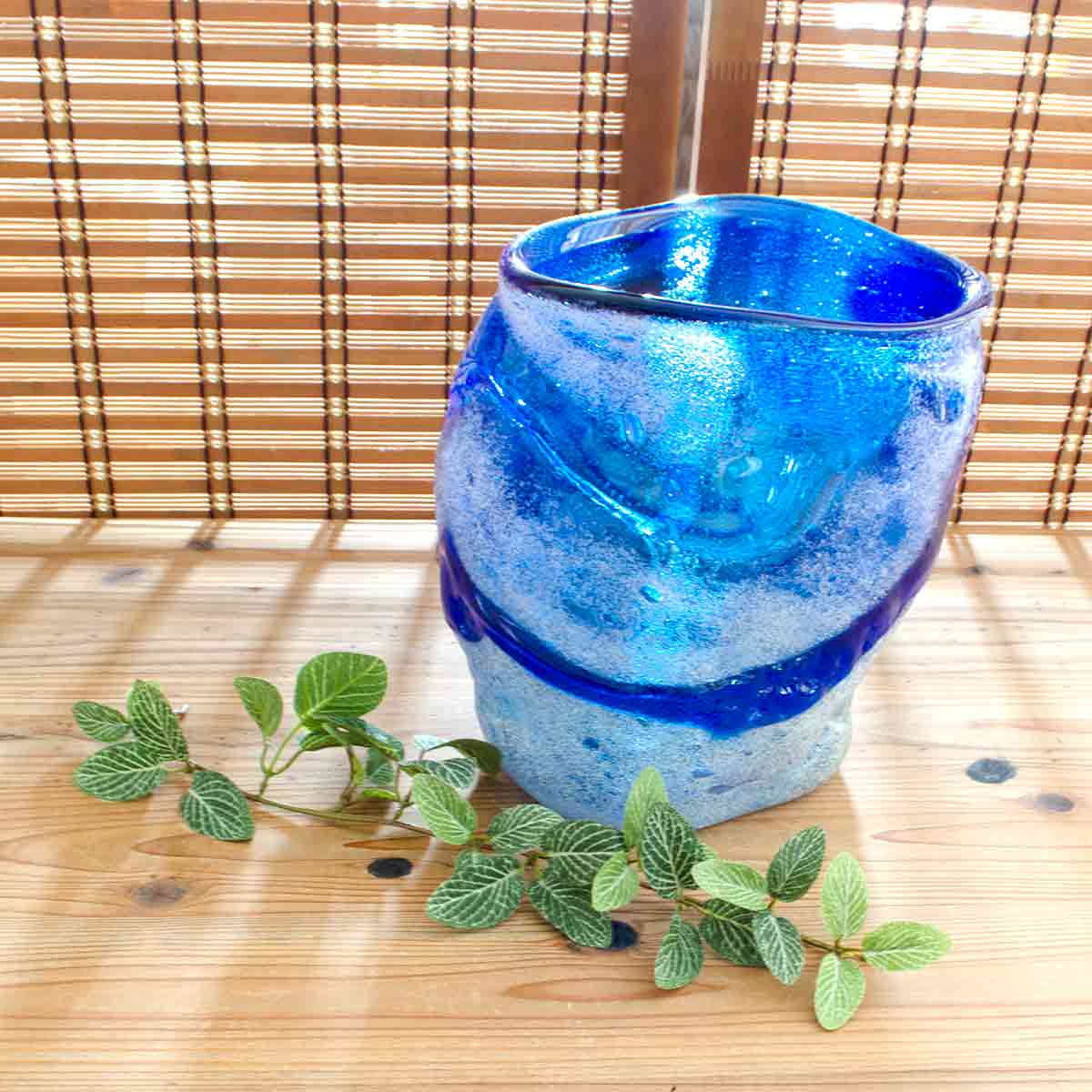 稲嶺盛吉さん 泡花瓶 稲嶺盛吉さん 泡花瓶