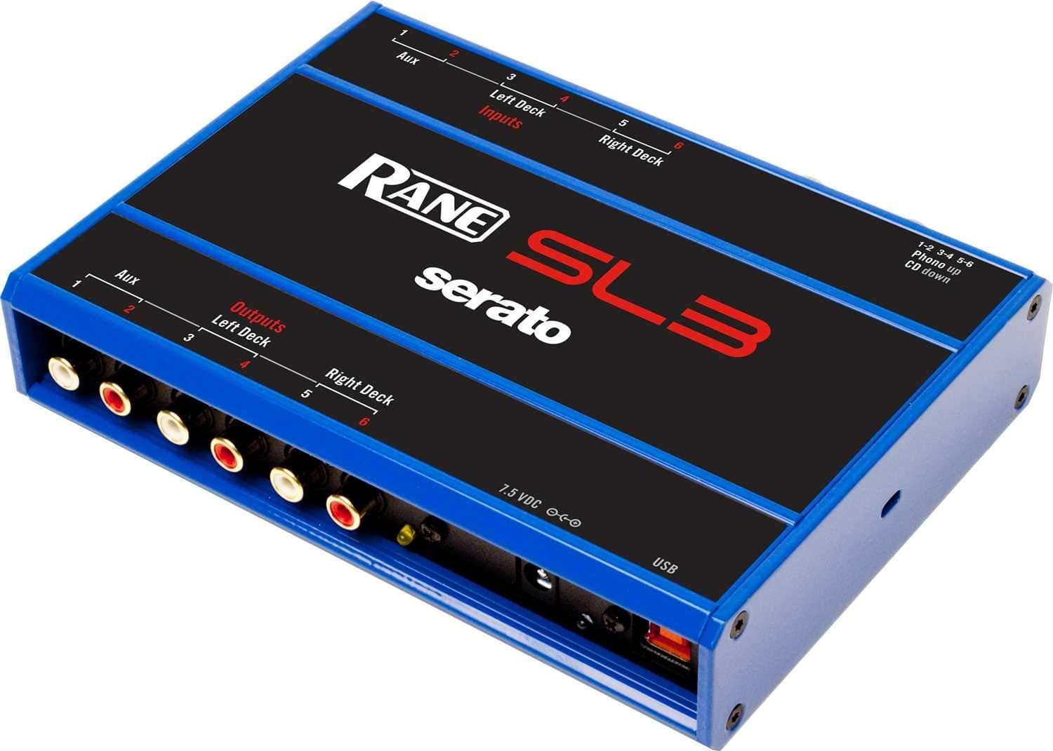 Rane SL3 Blue Serato DJ 3-Deck USB Interface