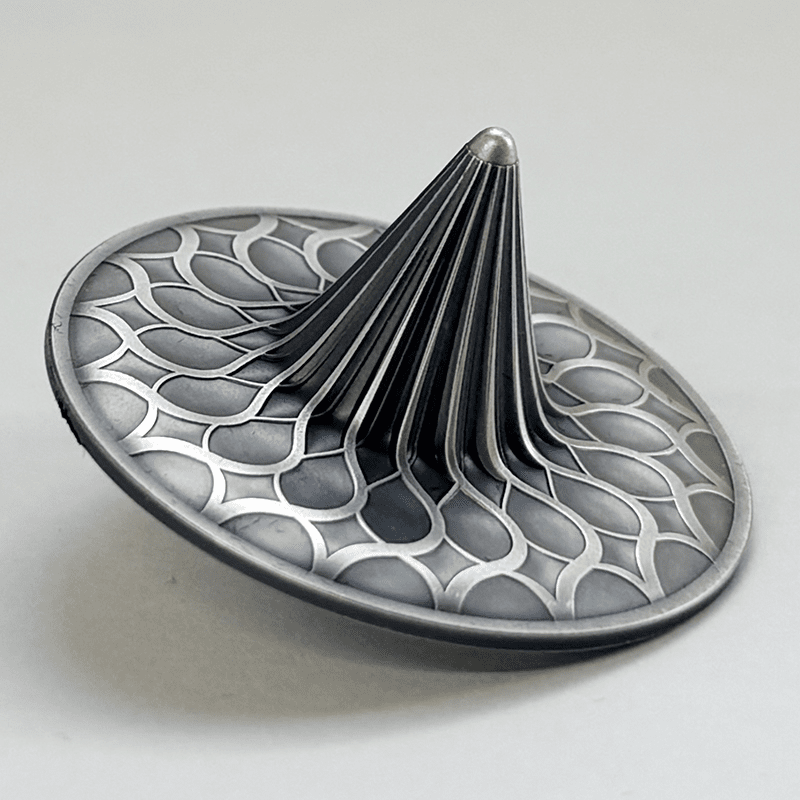 クック諸島 2024年 スピニングトップ 第2弾 5ドル銀貨 アンティーク