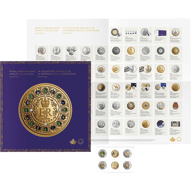 カナダ 2023年 カナダ王室造幣局2023年度版 年刊コレクションブック