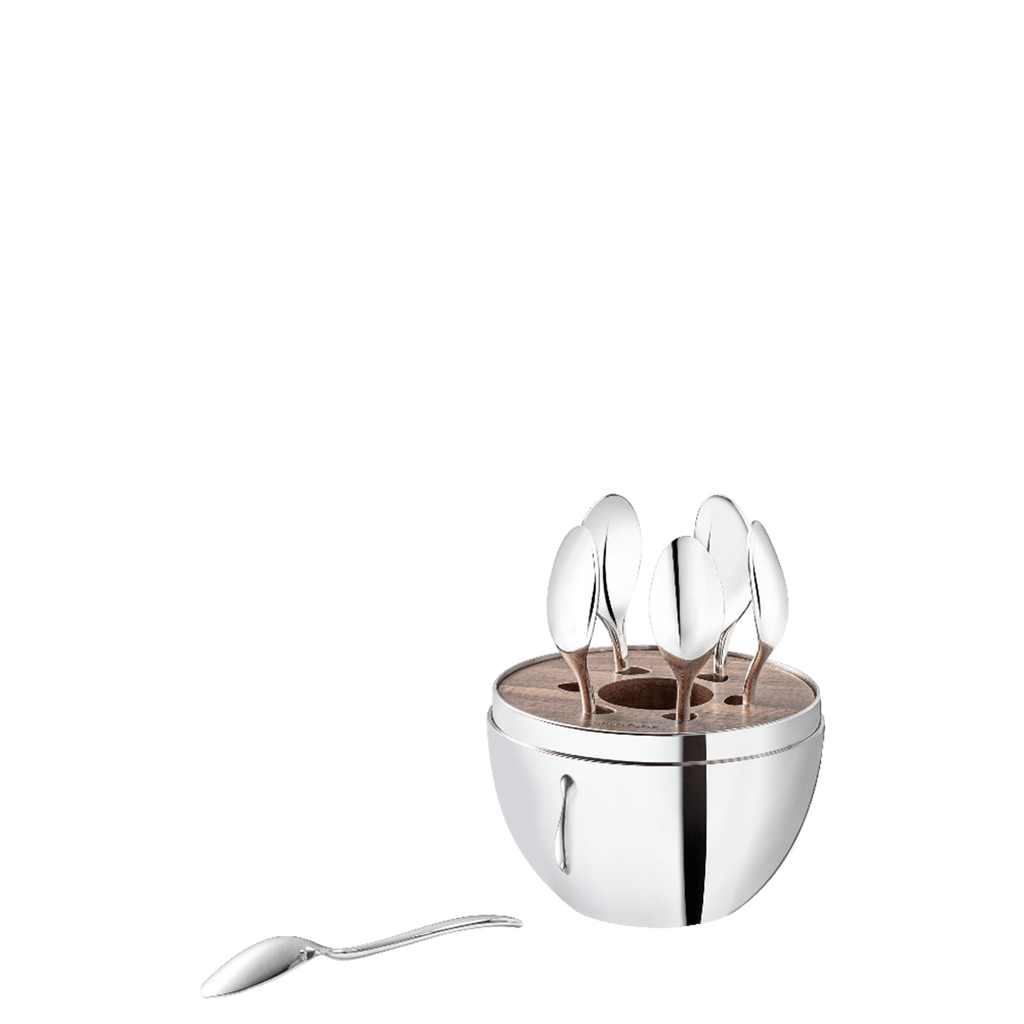 Christofle Mood Espresso Spoon Set of 6 Home Decor | The Broad