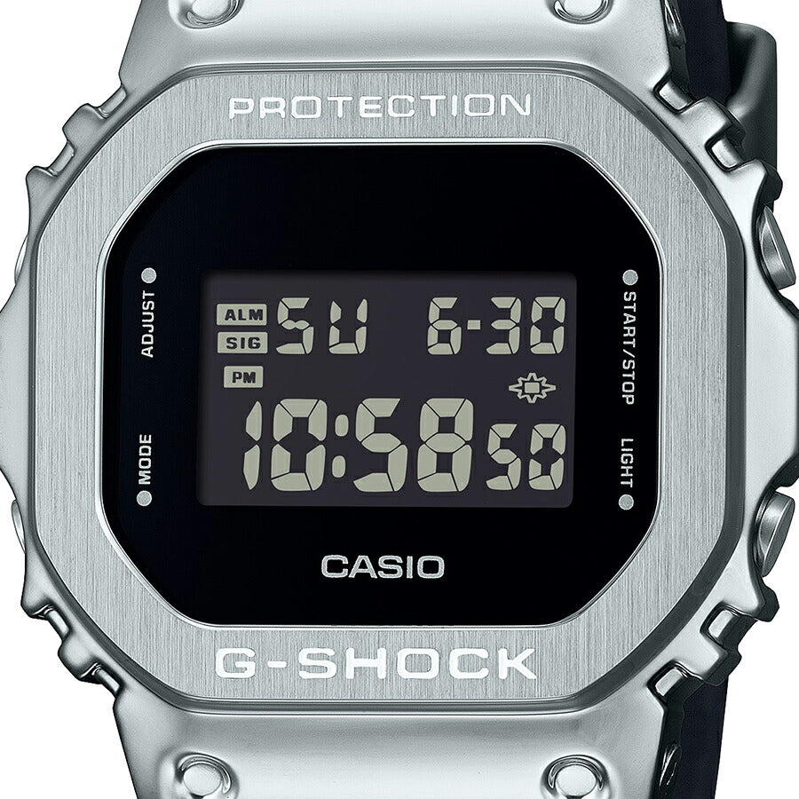 G-SHOCK メタルカバード ファインメタリックシリーズ シルバー GM