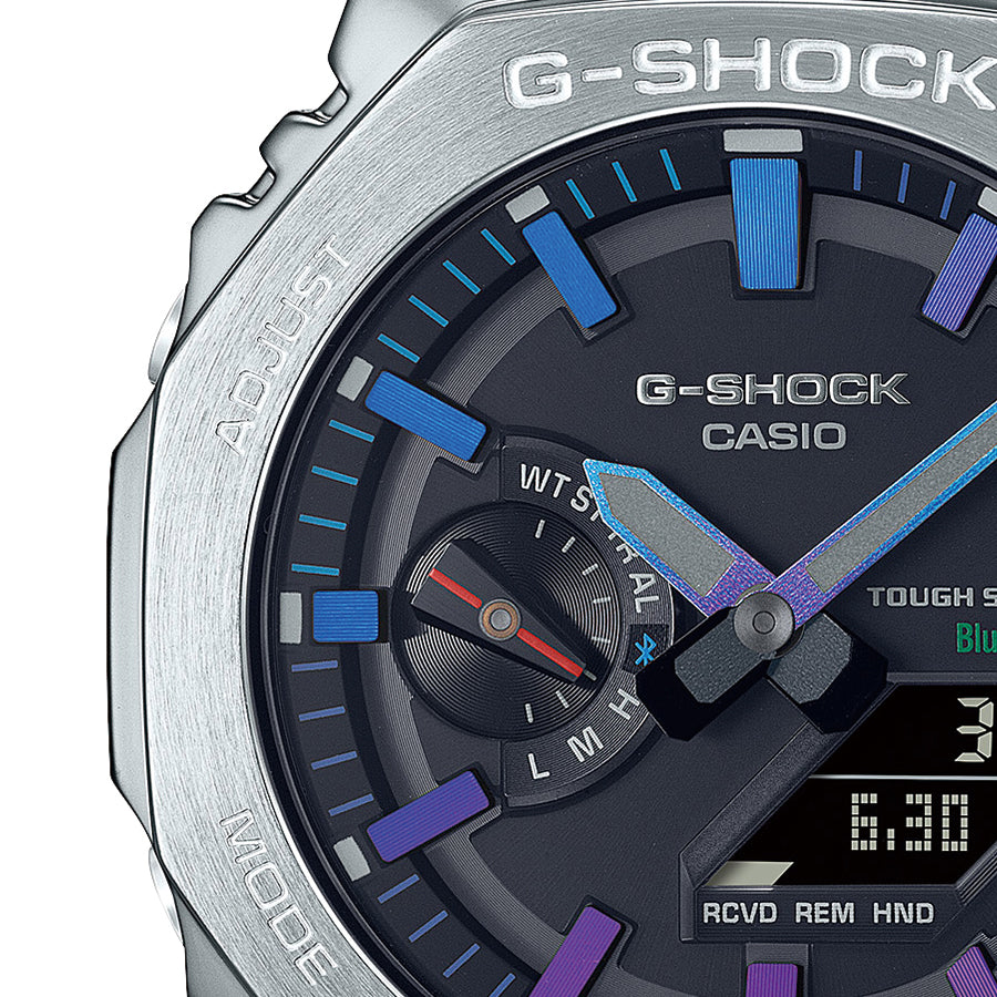G-SHOCK フルメタル レインボーカラー アクセント GM-B2100PC-1AJF